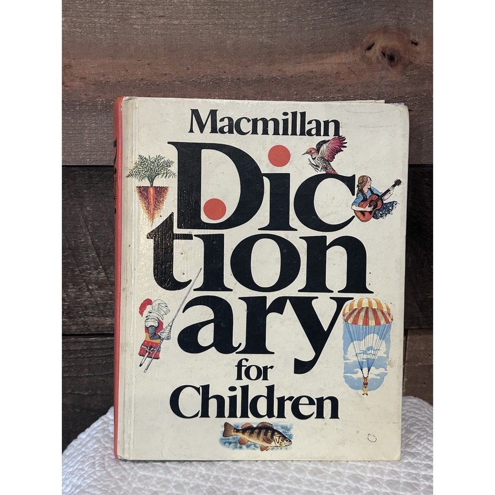 Macmillan Dictionary for Children 1975 Vintage Hardcover